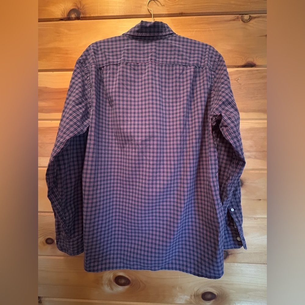 J. Crew Classic Button-Down Shirt Men's Large Multi Plaid 100% Cotton. - Picture 8 of 10